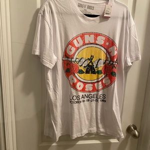 Women’s Vintage Look Guns N Roses Concert T XXL